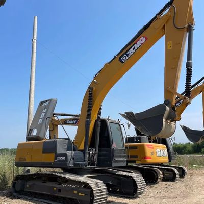 গুণ  1950 rpm Used XCMG Excavator XCMG215 Old Earth Moving Equipment 21450 Kg কারখানা