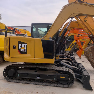 7210kg বড় ব্যবহৃত CAT Excavator দ্বিতীয় হাত হাইড্রোলিক ক্রলার Excavator CAT307