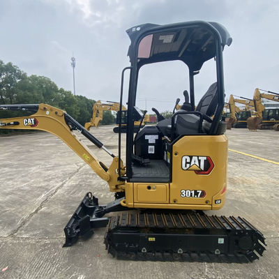 16.1kW ব্যবহৃত CAT Excavator মিনি Diggers Cat301.7 সেকেন্ড হ্যান্ড মসৃণ অপারেশন