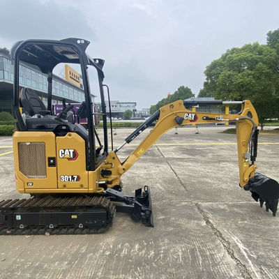 16.1kW ব্যবহৃত CAT Excavator মিনি Diggers Cat301.7 সেকেন্ড হ্যান্ড মসৃণ অপারেশন