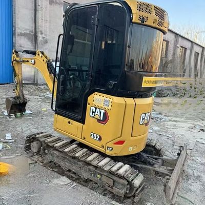 উপাদান হ্যান্ডলিং পুরাতন মিনি Excavator Digger Cat302 পৃথিবী সরানো মেশিন