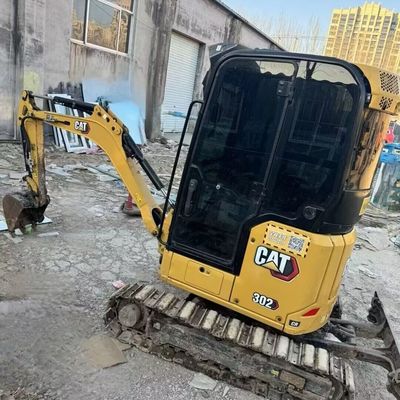 উপাদান হ্যান্ডলিং পুরাতন মিনি Excavator Digger Cat302 পৃথিবী সরানো মেশিন