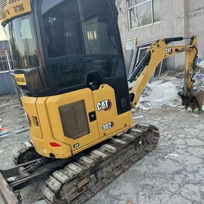 উপাদান হ্যান্ডলিং পুরাতন মিনি Excavator Digger Cat302 পৃথিবী সরানো মেশিন