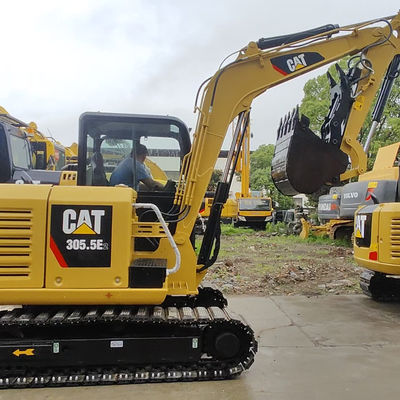 Cat 305 ব্যবহৃত মিনি এক্সক্যাভারেটর ক্রলার এক্সক্যাভার 5400kg খনির অপারেশনের জন্য