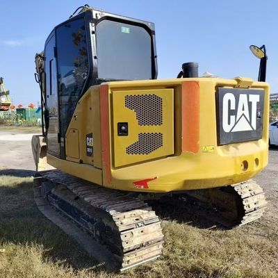 হাইড্রোলিক ব্যবহৃত মিনি খননকারী খননকারী Cat307 41.5kw শক্তিশালী ক্রলার খননকারী