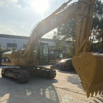 10T CAT320C ব্যবহৃত নির্মাণ যন্ত্রপাতি দ্বিতীয় হাতের ক্রলার ক্যাটারপিলার এক্সক্যাভেটর 110kw