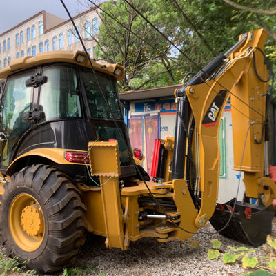 3283 কেজি লোড ব্যবহৃত লোডার দ্বিতীয় হাত CAT 420F ব্যাকহো লোডার 76.1kW নির্মাণের জন্য