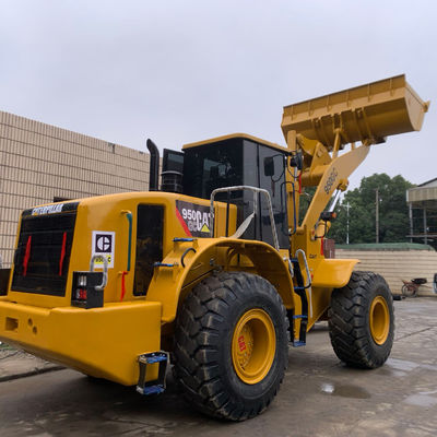 5 টন লোড 147 KN ব্যবহৃত চাকা লোডার CAT 950GC হাইড্রোলিক কন্ট্রোল