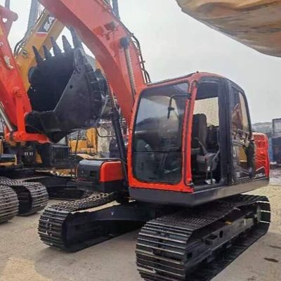 ব্যবহৃত Doosan DH140 12 টন ক্রলার খননকারী পুরানো পৃথিবী সরানো যন্ত্রপাতি