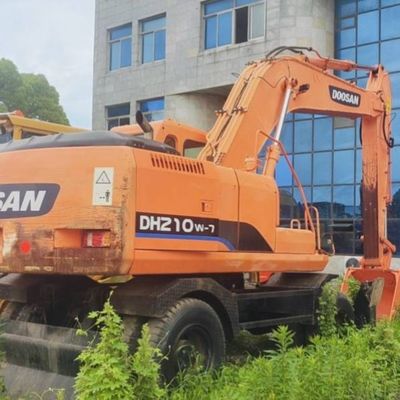 Doosan 210w ব্যবহৃত নির্মাণ যন্ত্রপাতি হাইড্রোলিক ক্রলার এক্সক্যাভার 19800 কেজি