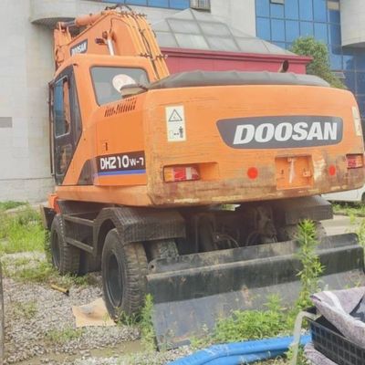 Doosan 210w ব্যবহৃত নির্মাণ যন্ত্রপাতি হাইড্রোলিক ক্রলার এক্সক্যাভার 19800 কেজি