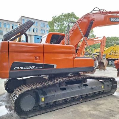 সেকেন্ড হ্যান্ড DOOSAN হাইড্রোলিক ডিগার DH225 ব্যবহৃত খনন সরঞ্জাম