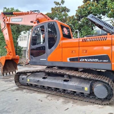 সেকেন্ড হ্যান্ড DOOSAN হাইড্রোলিক ডিগার DH225 ব্যবহৃত খনন সরঞ্জাম