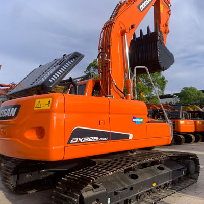 1900rpm ব্যবহৃত DOOSAN Excavator DX225LC-9C নির্মাণ সরঞ্জাম 21800kg