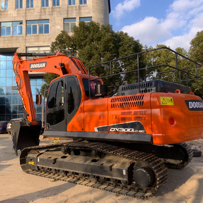 ক্রলার প্রকার ব্যবহৃত DOOSAN DX300LC-9C খননকারী পৃথিবী সরানো যন্ত্রপাতি 30215 কেজি