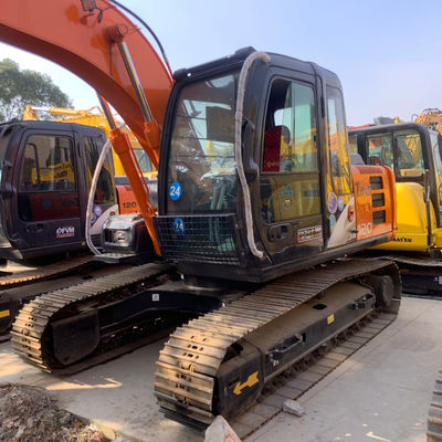 93 KW ব্যবহৃত খননকারী খননকারী হিটাচি Zx120 সেকেন্ড হ্যান্ড ক্রলার টাইপ খননকারী