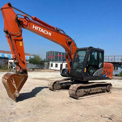 হিটাচি Zx130 ব্যবহৃত এক্সক্যাভারেটর 69kw নির্মাণ সরঞ্জাম ক্রলার এক্সক্যাভারেটর