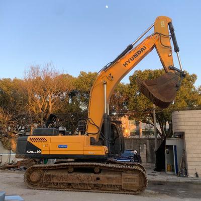 হাইড্রোলিক বড় ব্যবহৃত Excavator HYUNDAI 520L-9 ক্রলার টাইপ 52170kg