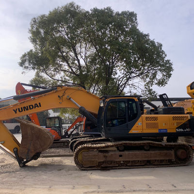 হাইড্রোলিক বড় ব্যবহৃত Excavator HYUNDAI 520L-9 ক্রলার টাইপ 52170kg