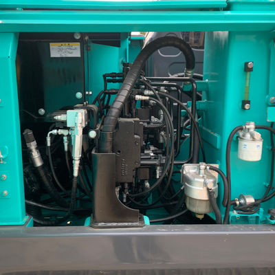 ৭০০০ কেজি হাইড্রোলিক ব্যবহৃত খননকারী Kobleco Sk75 41kw নির্মাণের জন্য খননকারী