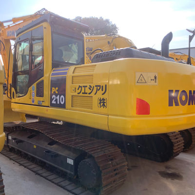 Komatsu Pc210 ব্যবহৃত নির্মাণ যন্ত্রপাতি সেকেন্ড হ্যান্ড এক্সক্যাভেটর মেশিন 20630kg