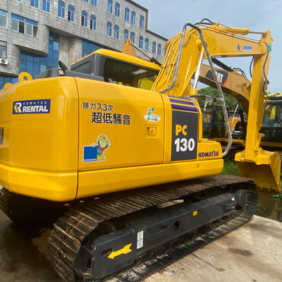 হাইড্রোলিক বড় ব্যবহৃত Komatsu Excavator ক্রলার টাইপ KOMATSU PC 130