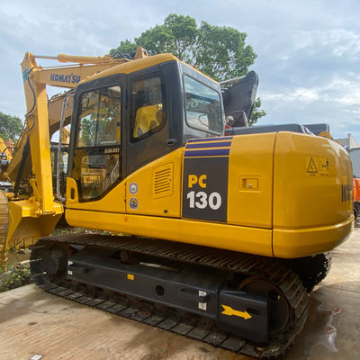 হাইড্রোলিক বড় ব্যবহৃত Komatsu Excavator ক্রলার টাইপ KOMATSU PC 130
