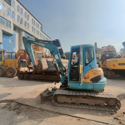 Kubota 161 ব্যবহৃত মিনি খননকারী খননকারী 32.7kW পুরাতন পৃথিবী সরানো সরঞ্জাম