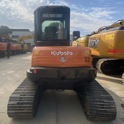 মিনি ব্যবহৃত নির্মাণ খননকারী Kubota 161-3 5675kg নির্মাণ প্রকৌশল জন্য