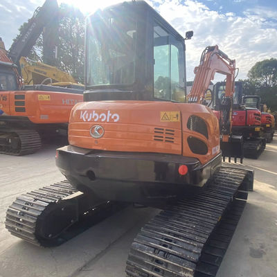 মিনি ব্যবহৃত নির্মাণ খননকারী Kubota 161-3 5675kg নির্মাণ প্রকৌশল জন্য