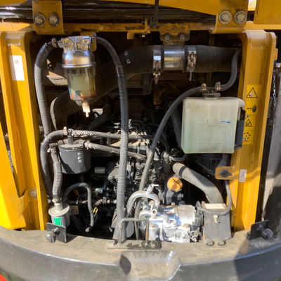 পৃথিবী সরানো ব্যবহৃত SANY 35U Excavator Digger জল শীতল হলুদ রঙ