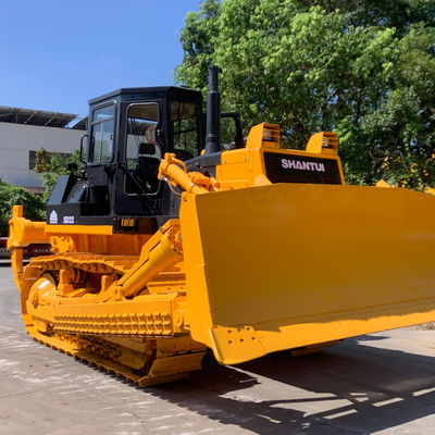 SHANTUI SD22 ব্যবহৃত জলবাহী ক্রলার বুলডোজার 23400kg নির্মাণের জন্য