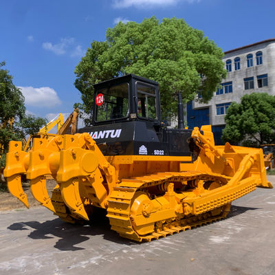 SHANTUI SD22 ব্যবহৃত জলবাহী ক্রলার বুলডোজার 23400kg নির্মাণের জন্য