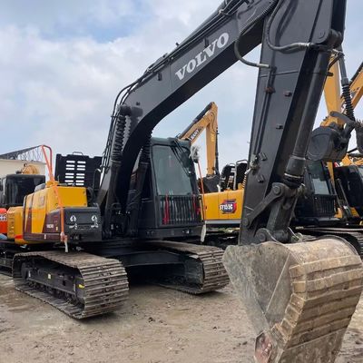 ভাল রক্ষণাবেক্ষণ ব্যবহৃত ভলভো হাইড্রোলিক খননকারক ভলভো 150 ডি পুরানো নির্মাণ সরঞ্জাম