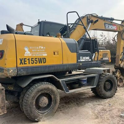 ভারী দায়িত্ব 93kW ব্যবহৃত চাকা খননকারী খননকারী এক্সসিএমজি 150 ক্রলার খননকারী