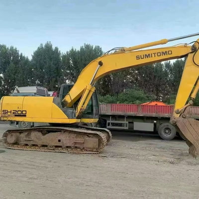 SUMITOMO SH200 ব্যবহৃত ক্রলার এক্সক্যাভার 103kW খনন সরঞ্জাম কম খরচ