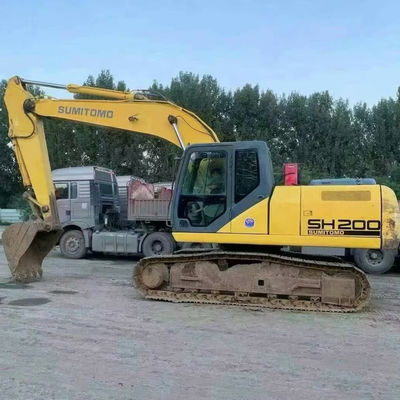 SUMITOMO SH200 ব্যবহৃত ক্রলার এক্সক্যাভার 103kW খনন সরঞ্জাম কম খরচ