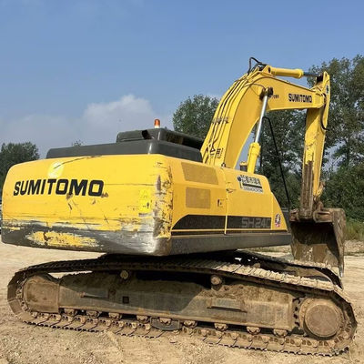 24600kg SUMITOMO SH240 ব্যবহৃত খননকারী নির্মাণের জন্য দ্বিতীয় হাতের খননকারী