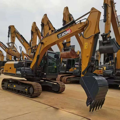 ভারী দায়িত্ব ব্যবহৃত XCMG XE135 ক্রলার ট্র্যাক সহ জলবাহী খননকারী মেশিন