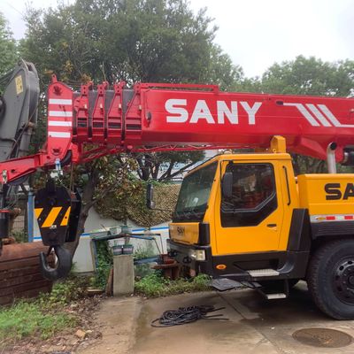 কৃষি Sany 750 ব্যবহৃত ক্রেন 75 টন ক্ষমতা ট্রাক মাউন্ট টাইপ