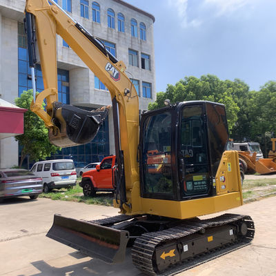 ভারী লোড পুরাতন বিড়াল Excavator CAT 306 ক্রলার হাইড্রোলিক Excavator 5800kg