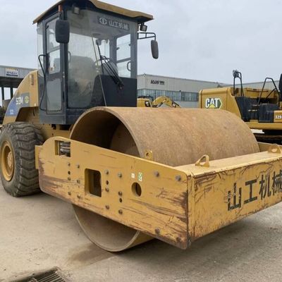 Ergonomic Single Drum Old Road Roller Used SEM 522 রোলার 140 কিলোওয়াট